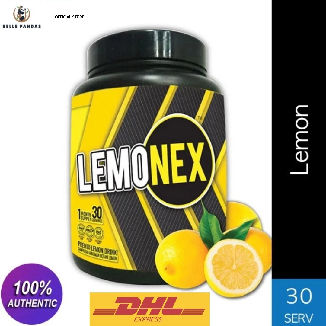 2 X LEMONEX Fat Burner Weight Loss Belly Reductions Detox & Slimming (30s) + DHL