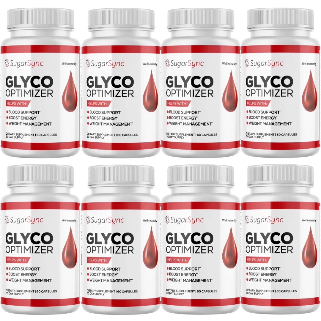 Sugar Sync Glyco Optimizer Maximum Strength Glycogen Supplement - 8 Bottles
