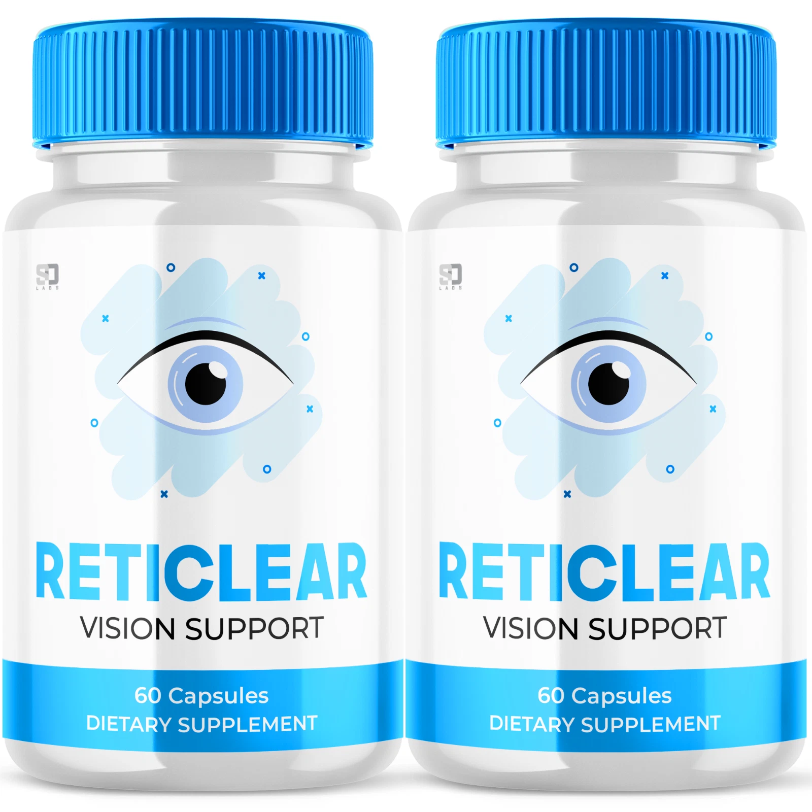 (2 Pack) Reticlear Pills, Support Healthy Vision & Enhance Eye Function 120ct