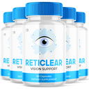 (5 Pack) Reticlear Pills, Support Healthy Vision & Enhance Eye Function 300ct