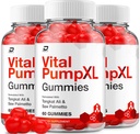 (3 Pack) Vital Pump XL Keto ACV Gummies Supplement – VitalPumpXL ACV Gummy