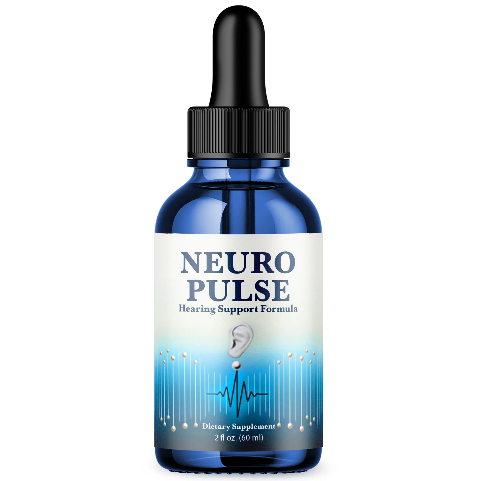 Neuro Pulse Ear Drops Supplement for Tinnitus Support, Ear Relief & Comfort 2oz