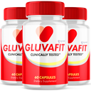 Gluvafit Advanced Blood Formula Glycogen Maximum Support Supplement 180 Capsules