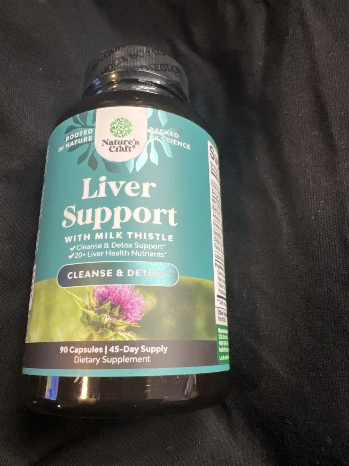 Liver Cleanse Detox & Repair Formula - Herbal Liver Support Supplement
