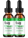 (2 Pack) Sug Clean Drops Healthy Formula - SugClean Liquid All Natural Healthy