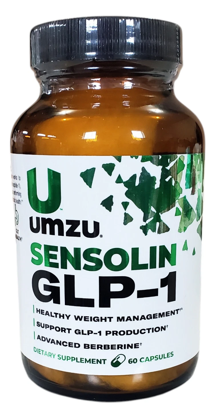 SENSOLIN Umzu GLP-1 Support Weight Loss Blood Sugar Glucose Metabolic Natural