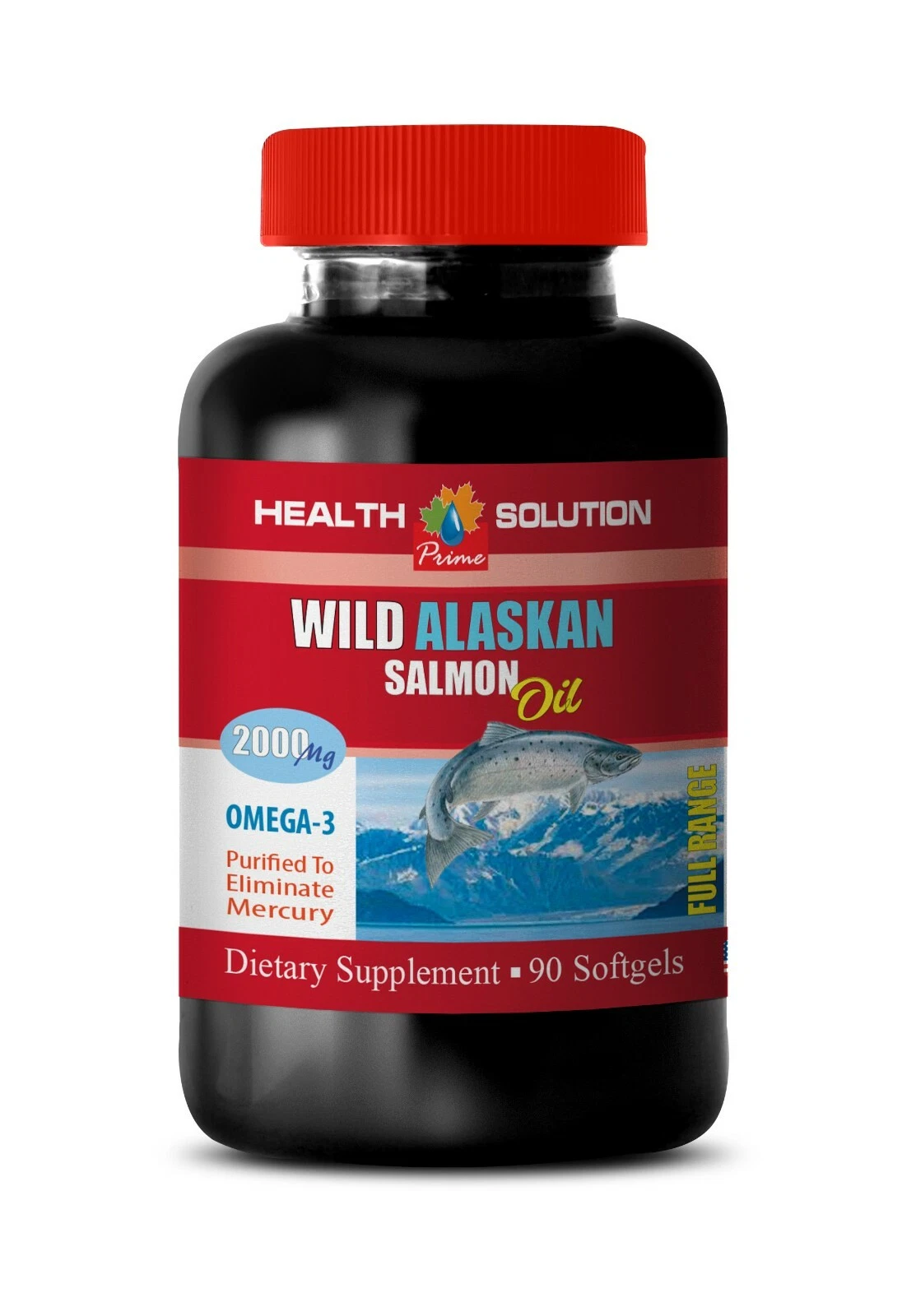 dietary supplement - ALASKAN SALMON OIL 2000MG - blood pressure support 1B