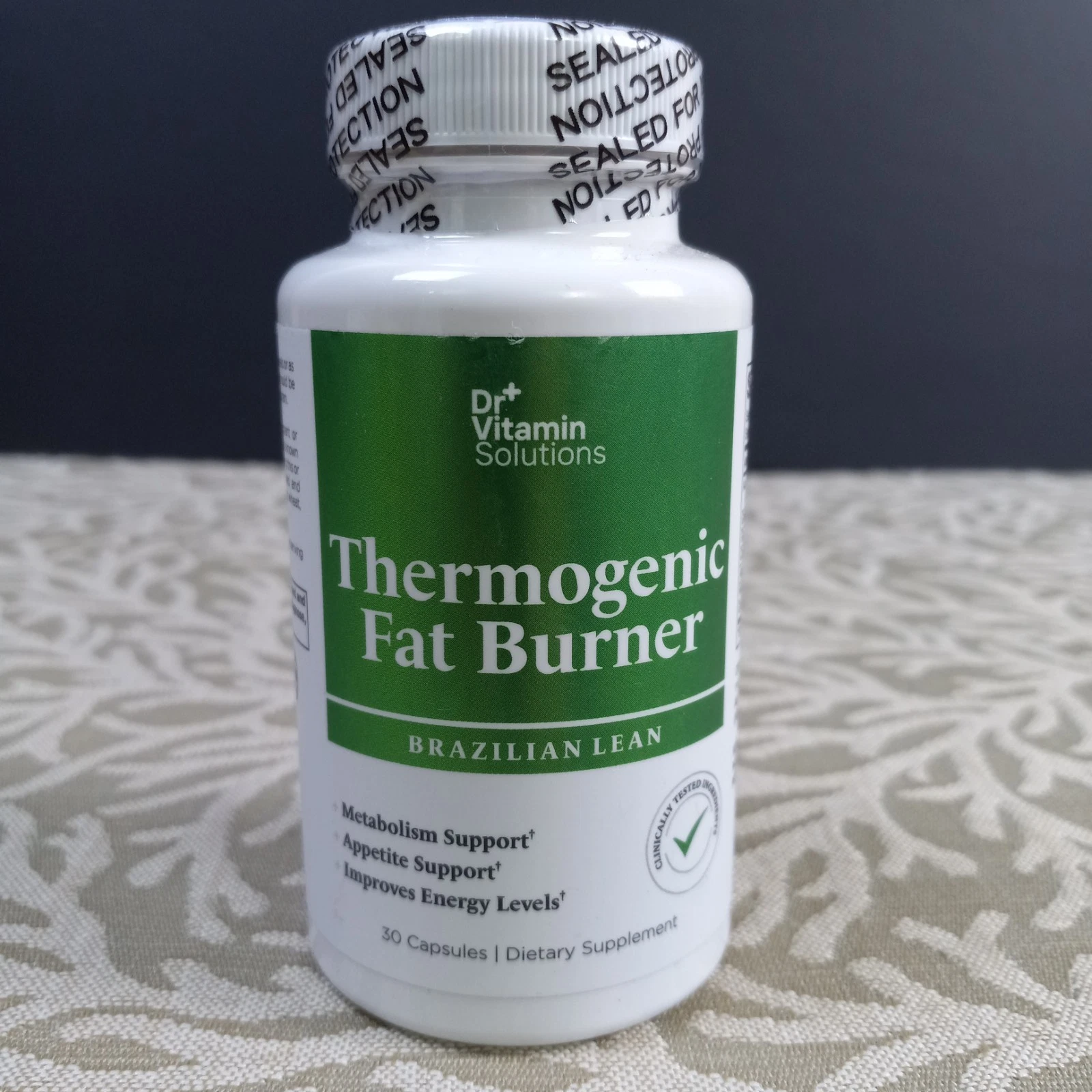 DR VITAMIN SOLUTIONS Thermogenic Fat Burner Brazilian Lean Weight Loss Pills