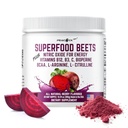 Super Organic Beets Nitric Oxide B12 B3 C BioPerine BCAA L-Arginine L-citrulline