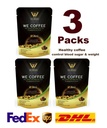 3x WE COFFEE Instant Herbs Coffee Cappuccino Arabica Powder Weight Control Slim
