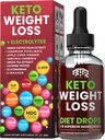 Keto Weight Loss Diet Drops Natural Appetite Suppressant Fat Burner for Women...