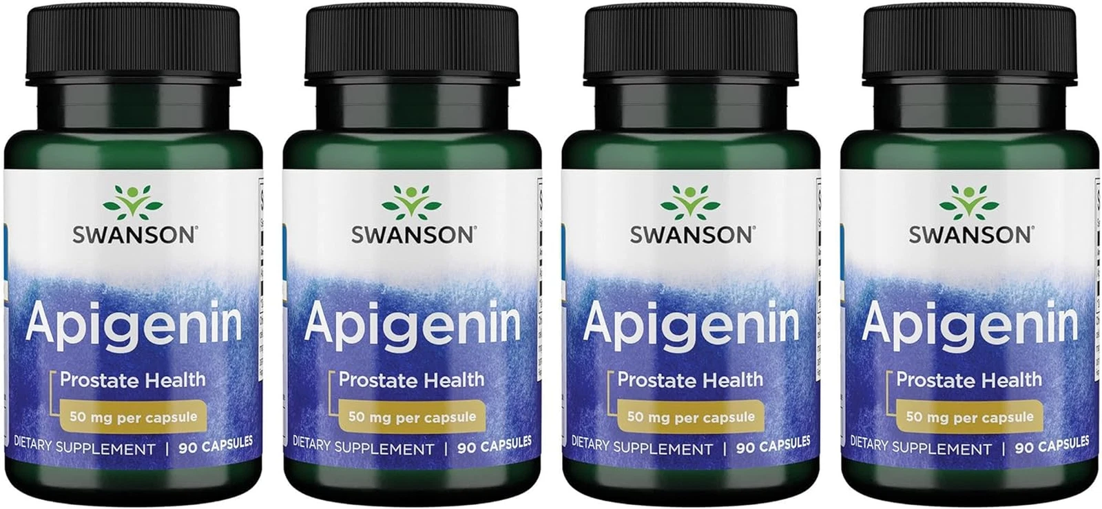 Apigenin Supplement, 50Mg Capsules (90 Count), Helps Promote Sleep, Stress Re...