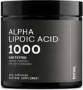Toniiq 1000mg Ultra High Strength Alpha Lipoic Acid 120 Count (Pack of 1)