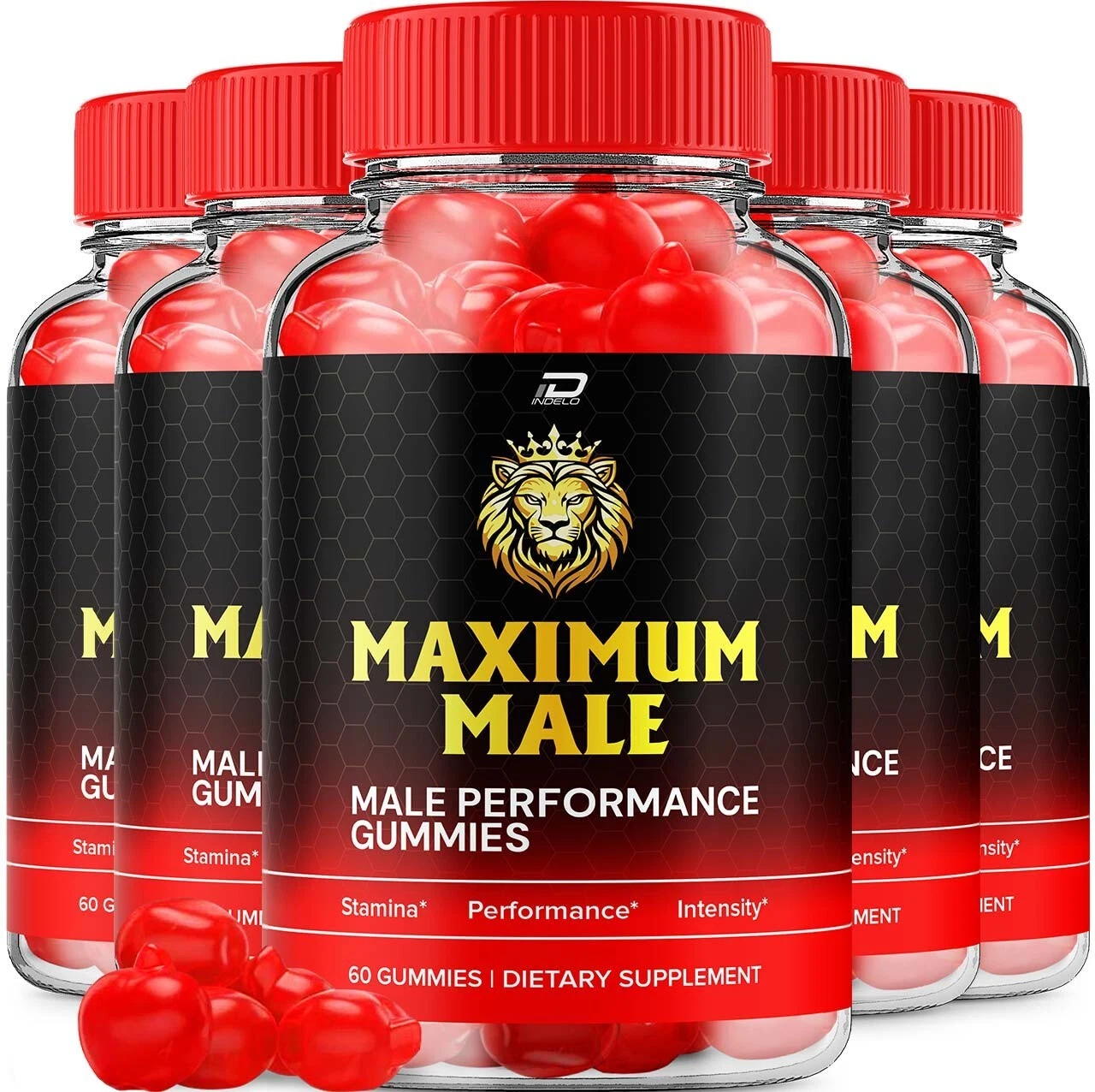 (5 Pack) Maximum Male Gummies for Men – MaximumMale Male Gummies All-Natural