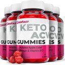 Pro Fast Keto Gummies - ProFast Keto ACV Gummys Weight Loss OFFICIAL - 5 Pack