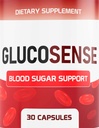 GlucoSense Blood Health Support Dietary Supplement 30 Capsules Gluco Sense