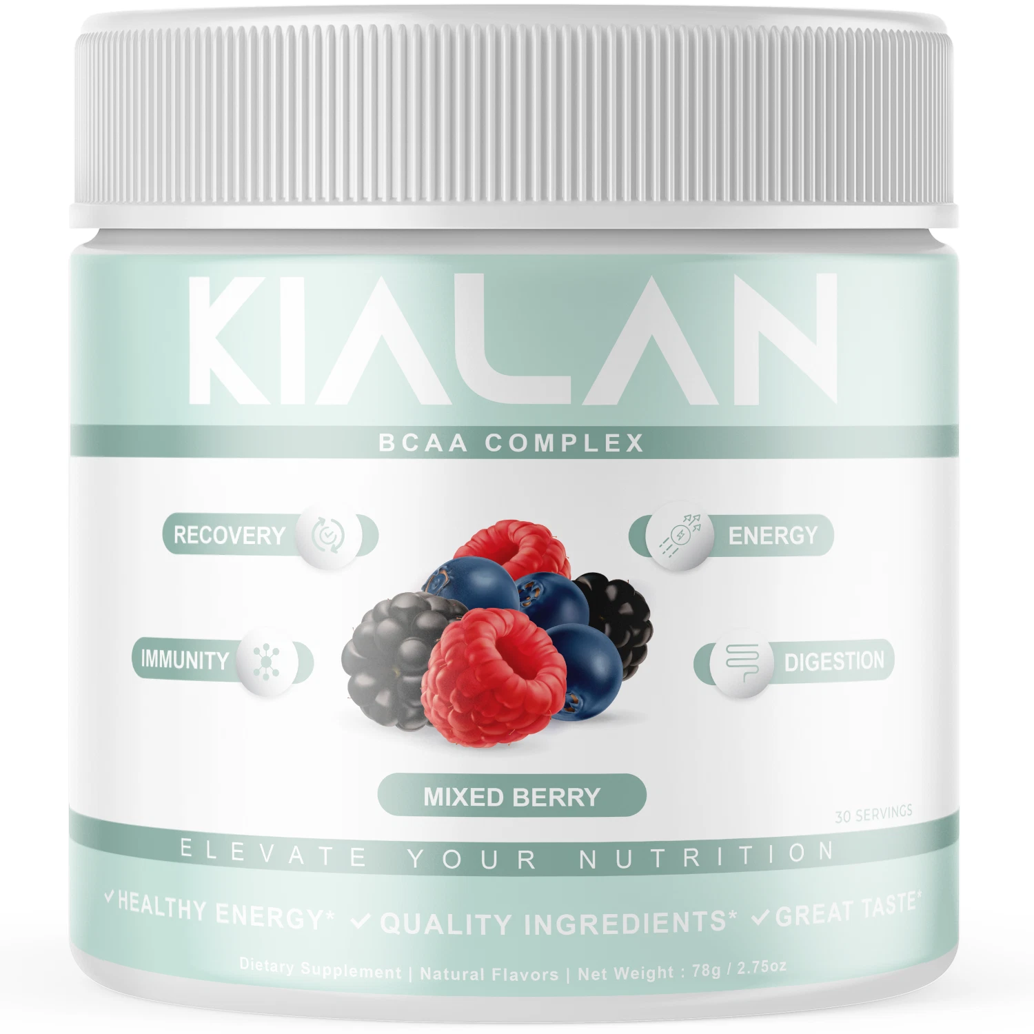 1 Pack - Kialan Nutrition Greens - Weight Management, Nutrition Shake Powder