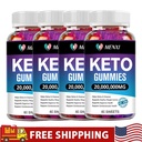 Keto ACV BHB Gummies 20,000,000mg Fat Burn Weight Loss Detox Keto Diet Pills 1-4