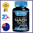 LIPOSOMAL NAD+ Resveratrol 1500mg ULTRA STRENGTH Anti Aging Formula 90Ct