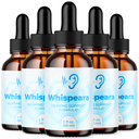 (5 Pack) Whispeara Ear Drops For Tinnitus Supports, Ear Relief & Healthy Eardrum