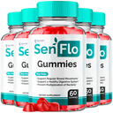 Senflo Digestive Support Gummies Advanced Gut Health Balance Supplement 300 Gums