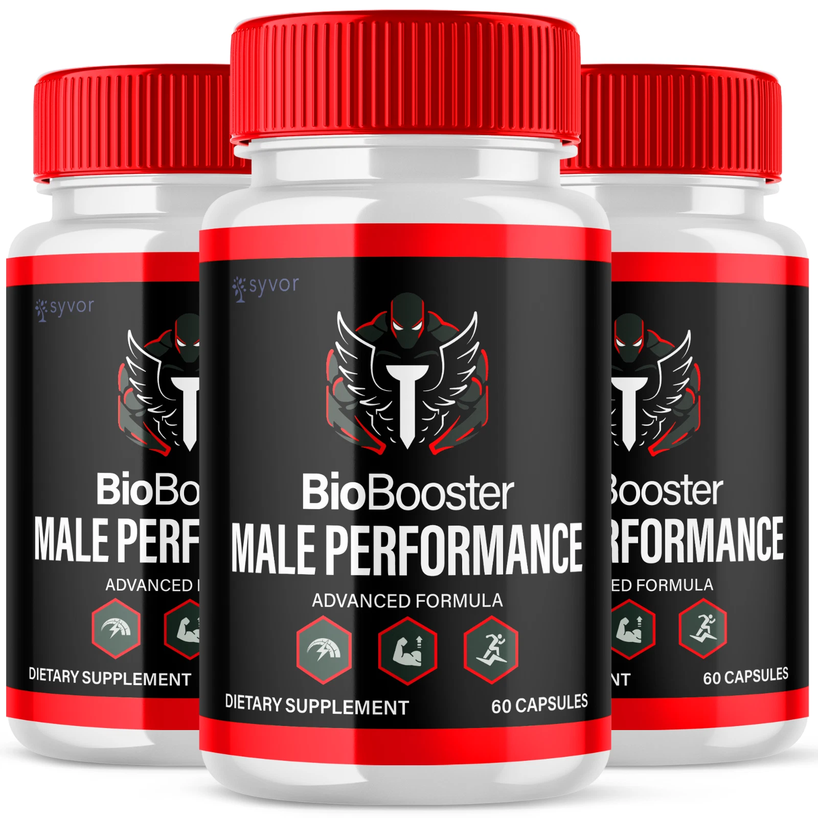 Bio Booster for Men Advanced Vitality Support Formula Supplement 180 Capsules