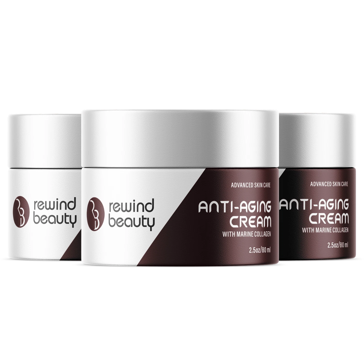 (3 Pack) Rewind Beauty Anti-Aging Cream,Skincare Anti-Wrinkle Moisturizing Cream