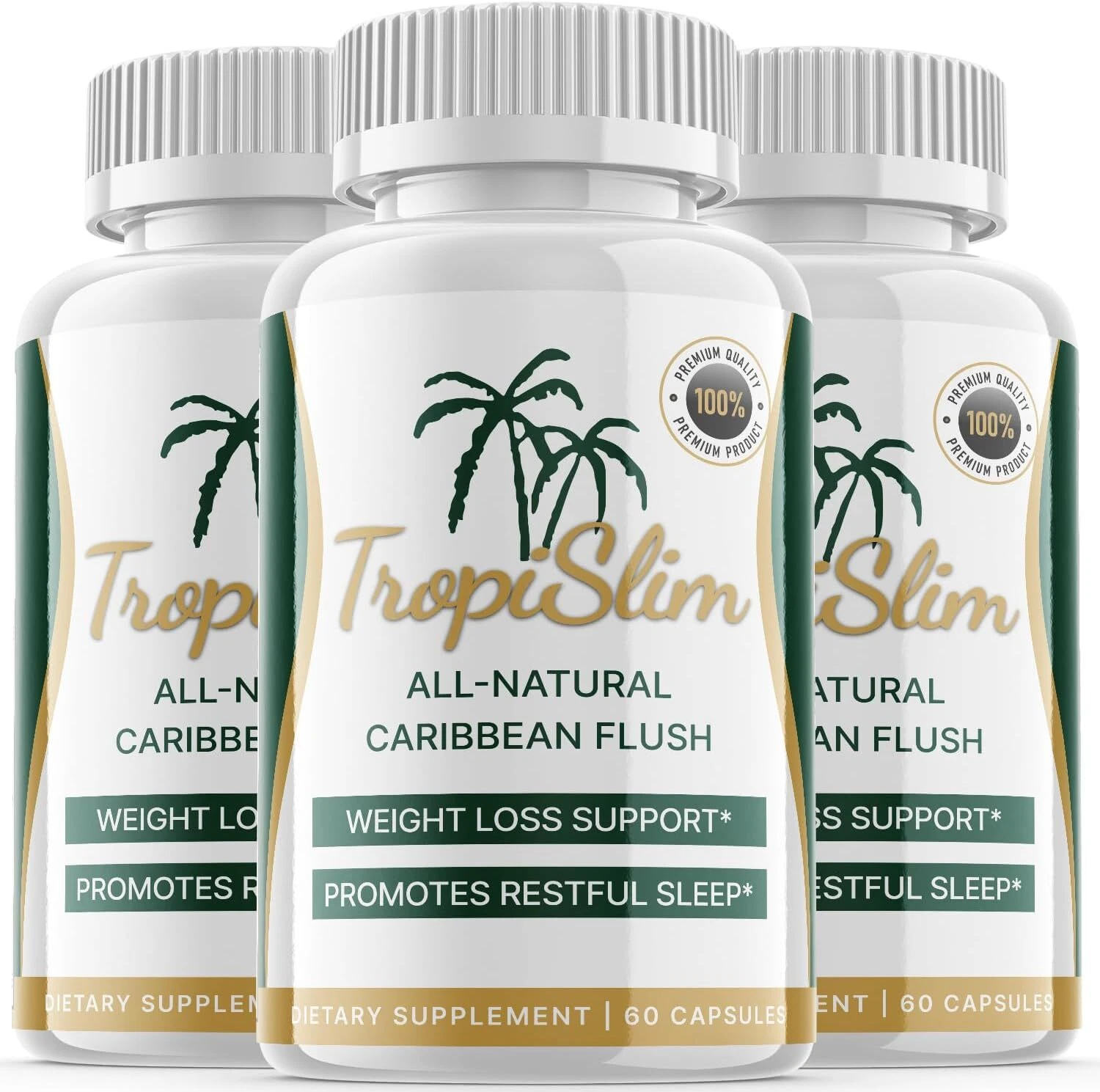 Tropislim Keto Capsules - Tropislim Supplement For Weight Loss ORIGINAL - 3 Pack
