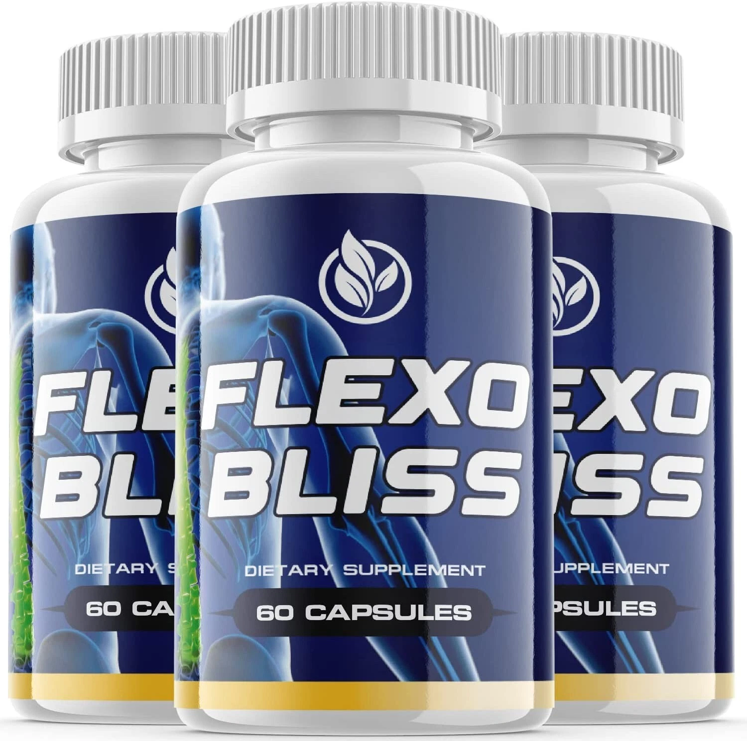 3 Pack - Flexobliss Supplement Pills - Flexobliss Support Formula - 180 Capsules