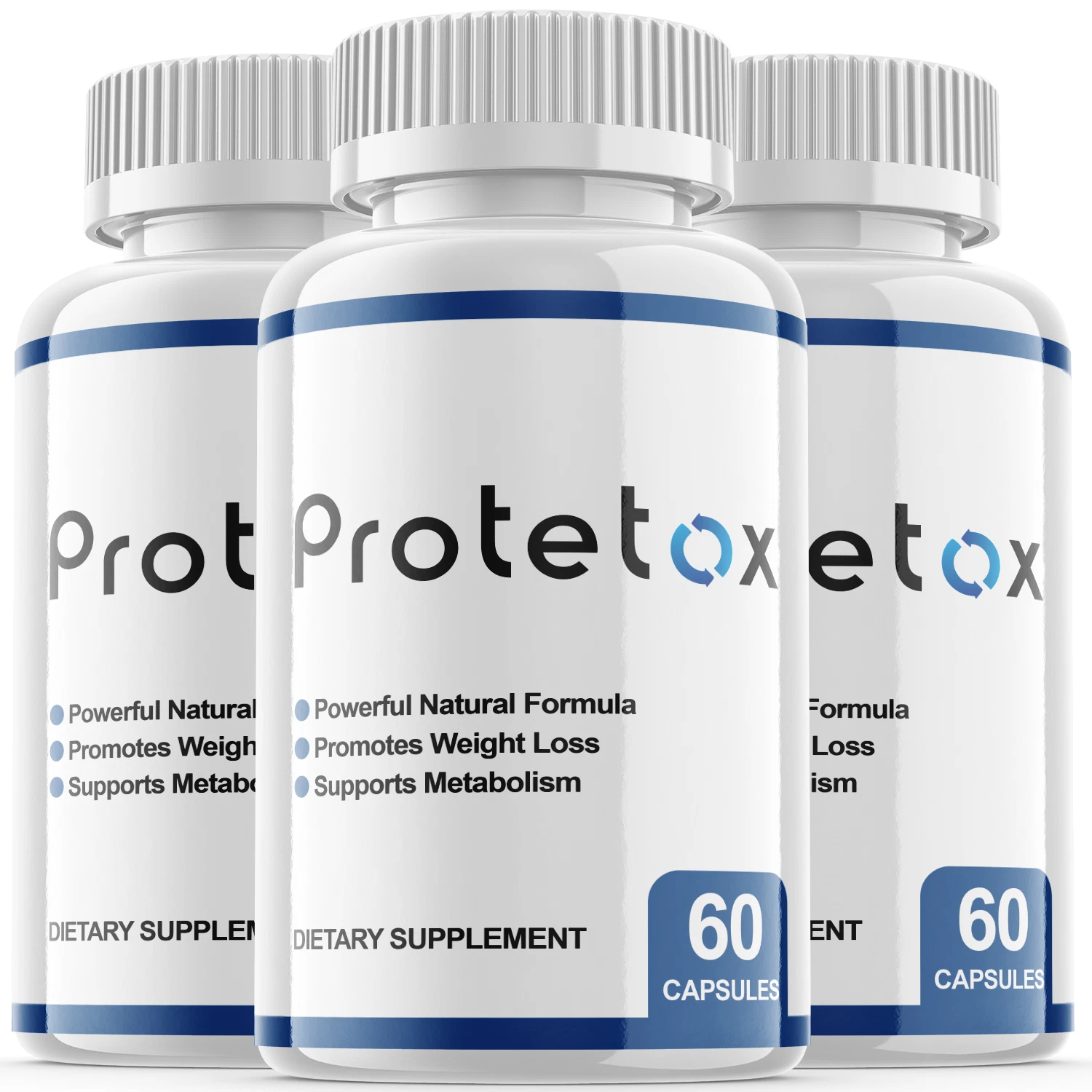 3 Pack -Protetox-Diet Pills,Weight Loss,Fat Burn,Appetite Control Supplement-180