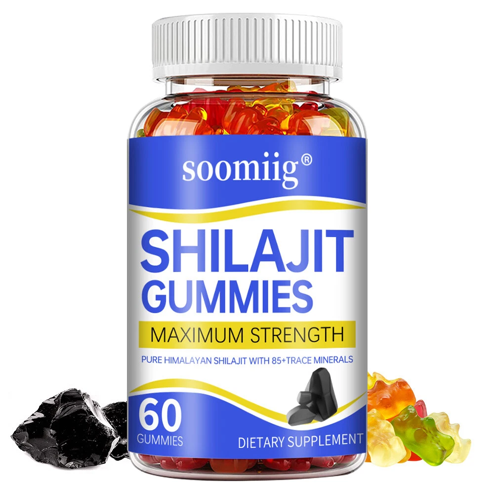 Shilajit Supplement Gummies,Supports Cognitive,Mental Clarity, Memory, And Focus
