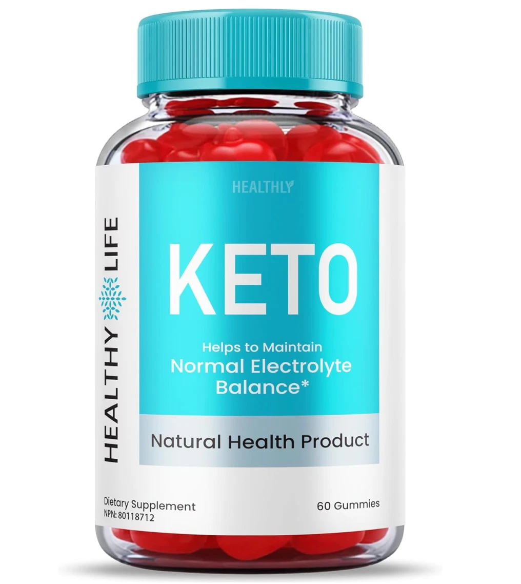 (1 PACK) Healthy Life Keto Gummies For Weight Loss 60 GUMMIES
