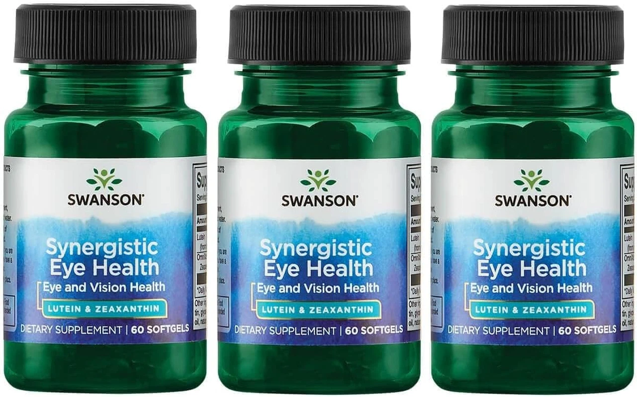 Synergistic Eye Health - Lutein and Zeaxanthin Supplement - 60 Softgels - Lut...