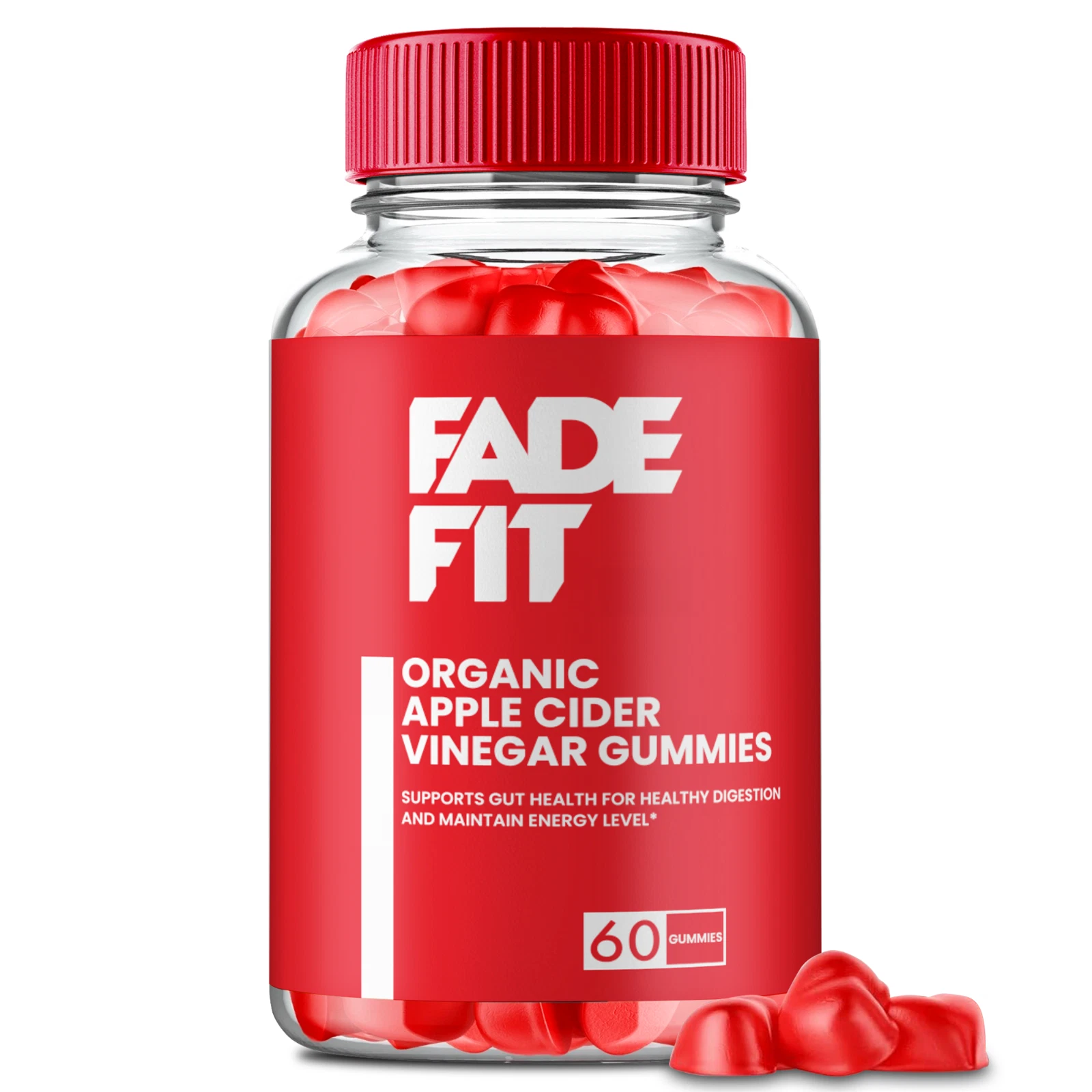 Fade Fit ACV Gummies, Keto ACV for Weight Loss Gummies (120 Gummies)