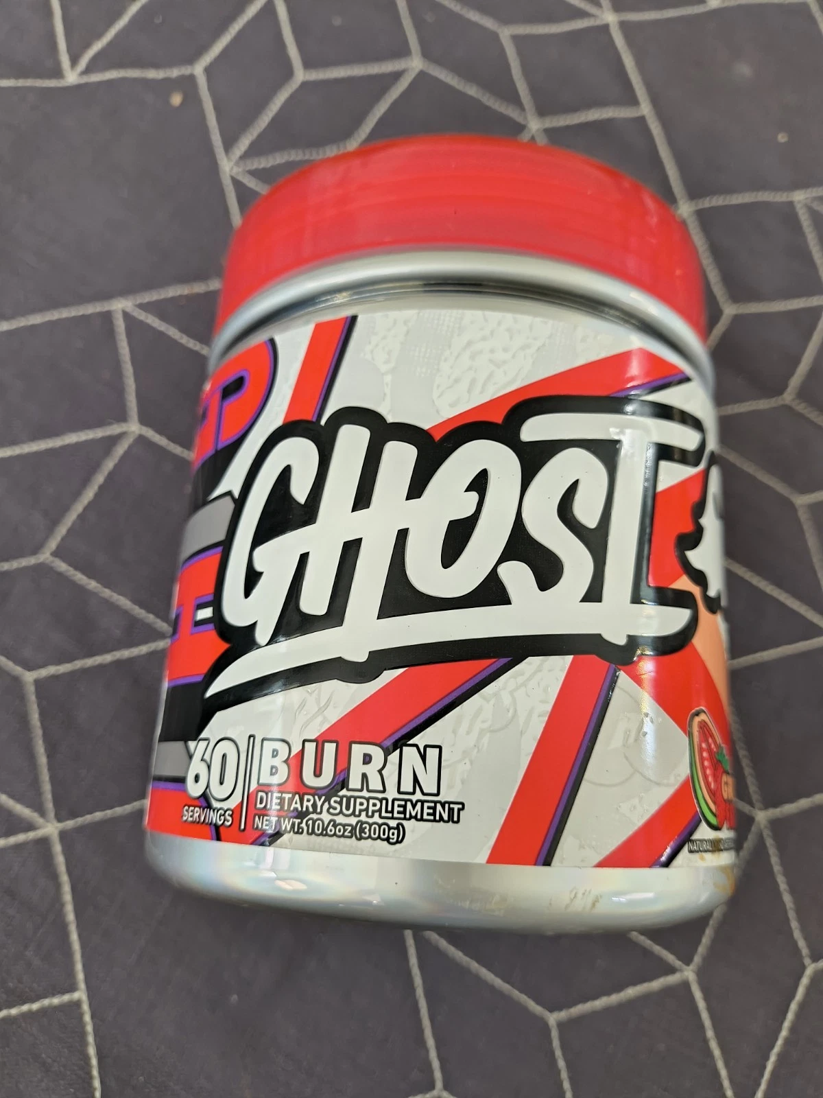 Ghost Burn Dietary Supplement Guava Berry Flavor 10.6 Oz 60 Servings