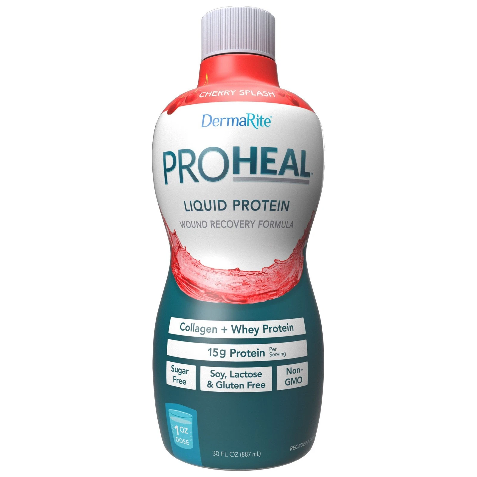 ProHeal Oral Supplement Cherry Splash 30 oz Bottle 6 Ct