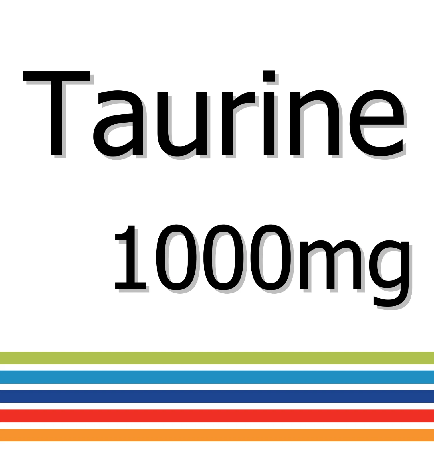 Taurine 1000mg x 30 Tablets - Digestive Aid