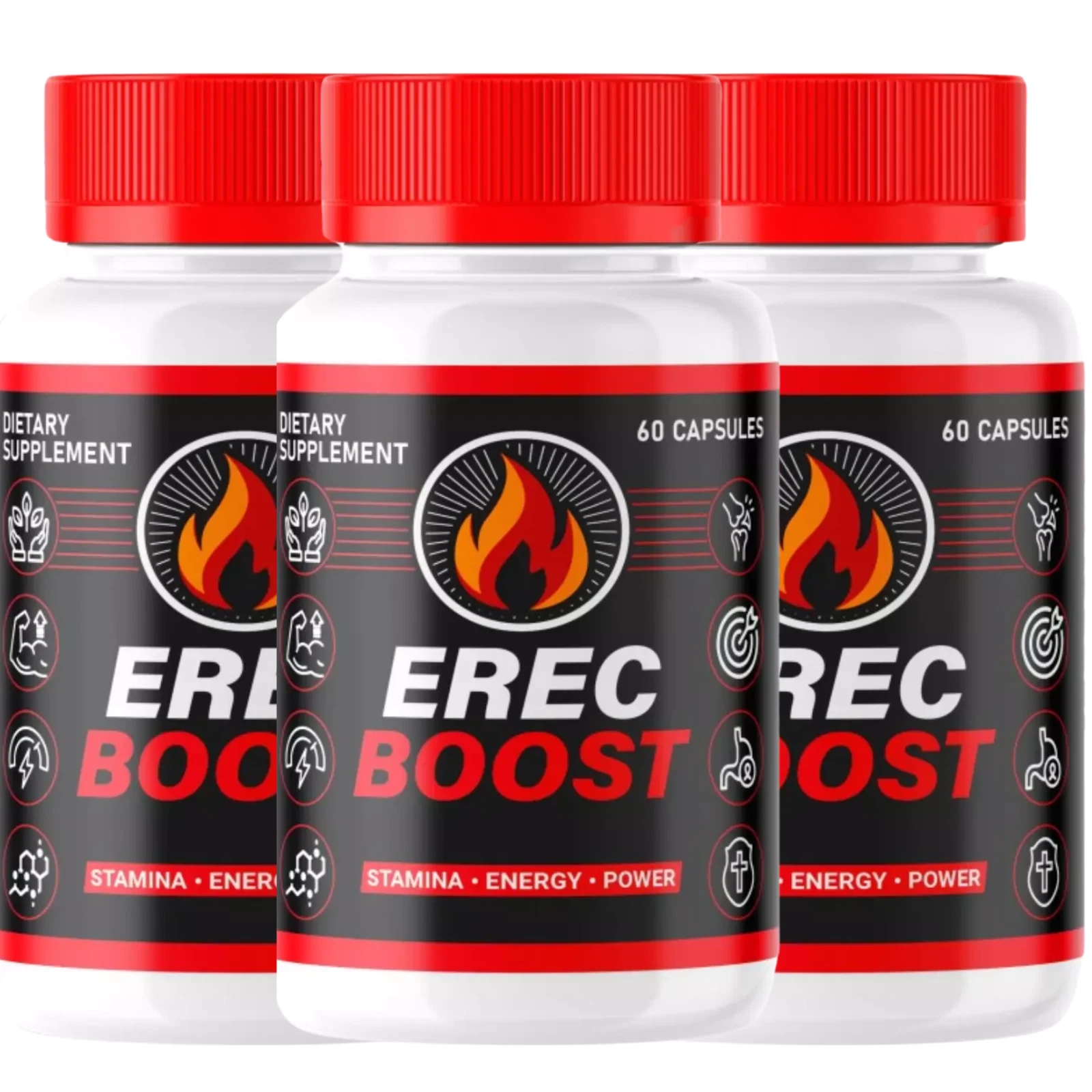 Erec Boost for Men ErecBoost Maximum Strength Supplement (180 Capsules)