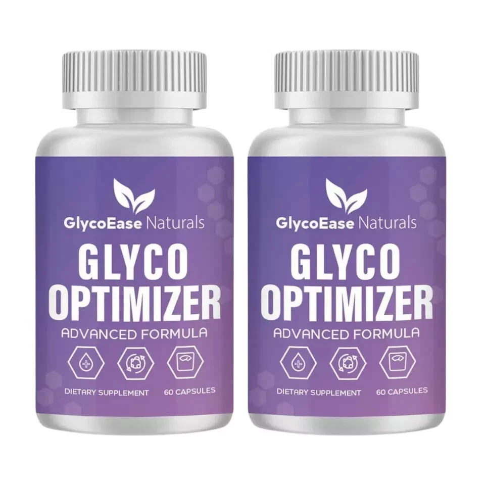 GlycoEase Naturals Glyco Optimizer Pills Advanced Formula (120 Capsules) 2-Pack
