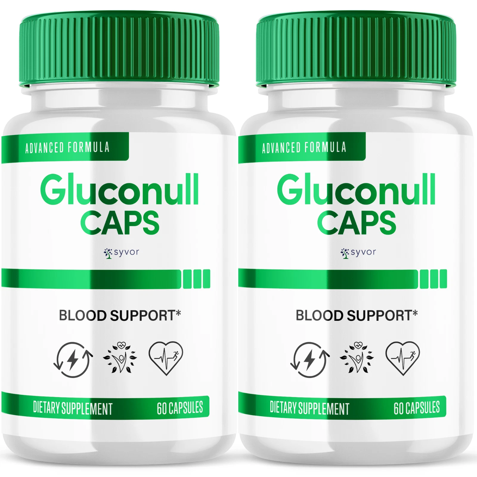 Gluconull Blood Support Formula Gluconull Advanced Glycogen Support 120 Capsules