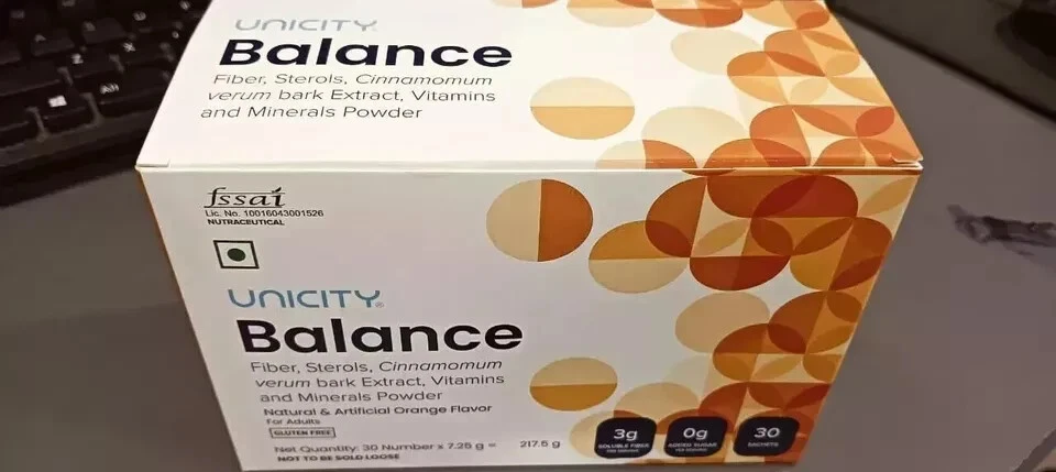 "Unicity Feel Great - Balance & Unimate Lemon Ginger"