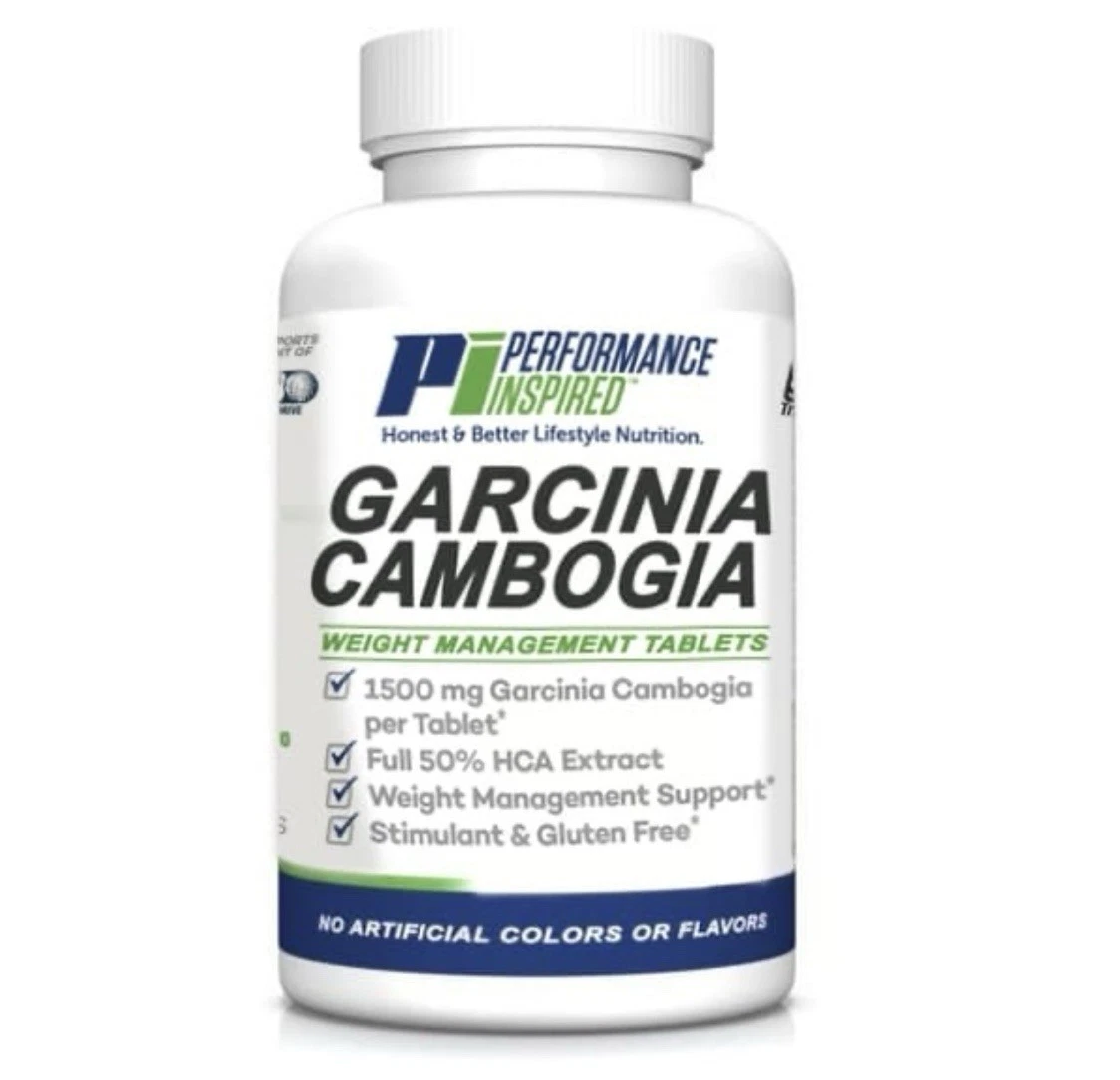 Performance Inspired Nutrition Garcinia Cambogia 120 Tabs Exp 5/25