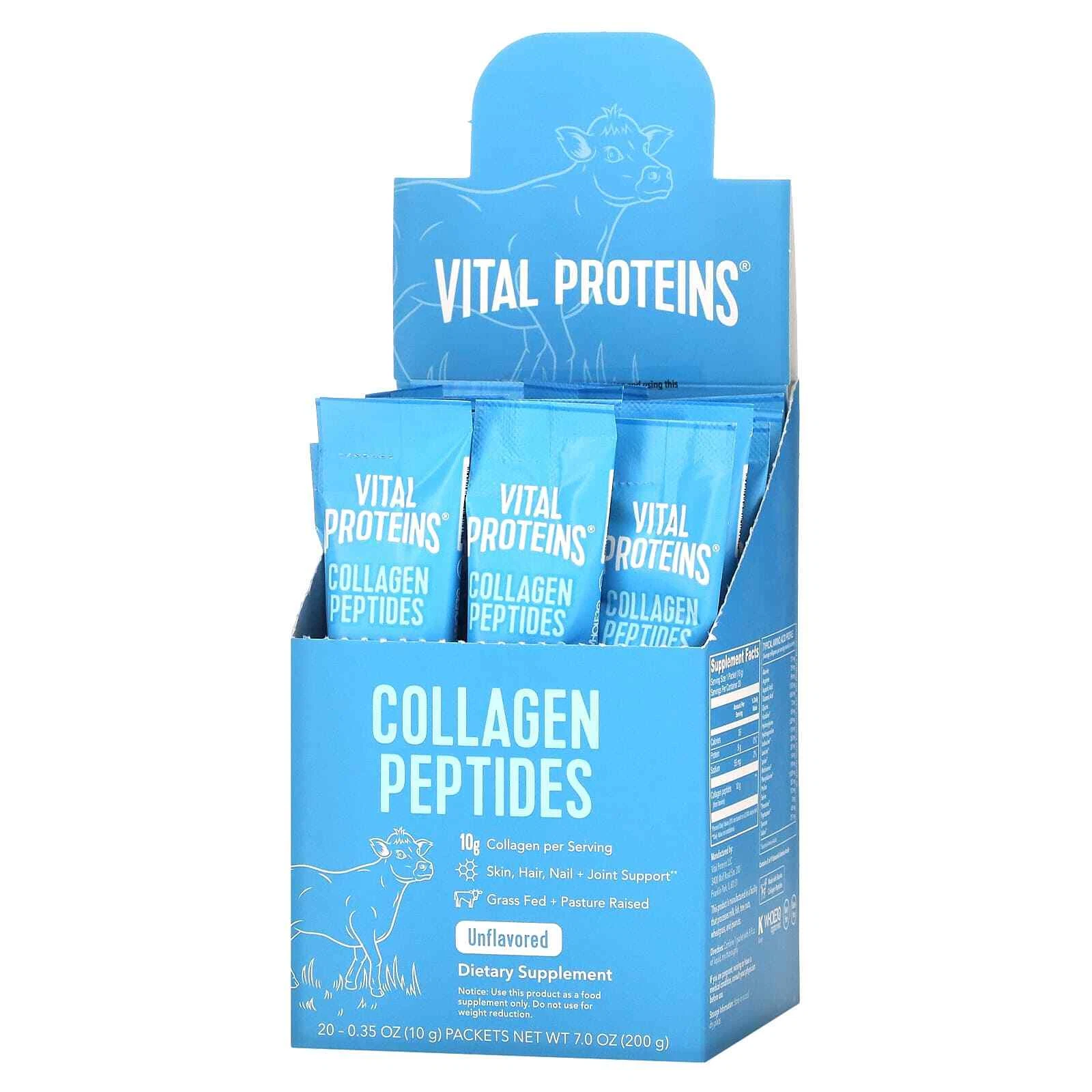 Vital Proteins Collagen Peptides Powder - 20 Count