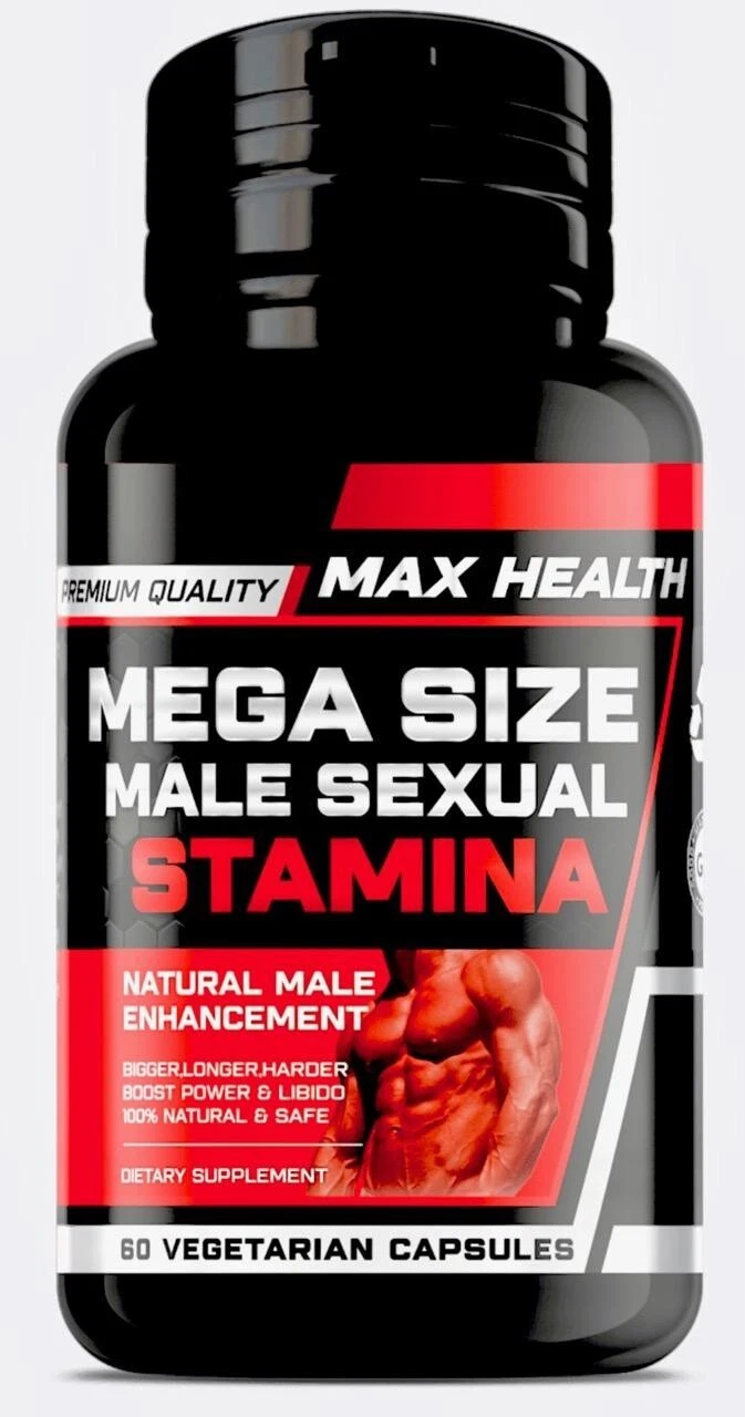 Male Enhancement Boost Testo Enlarger Men Performance Stamina Energy 60 Pills