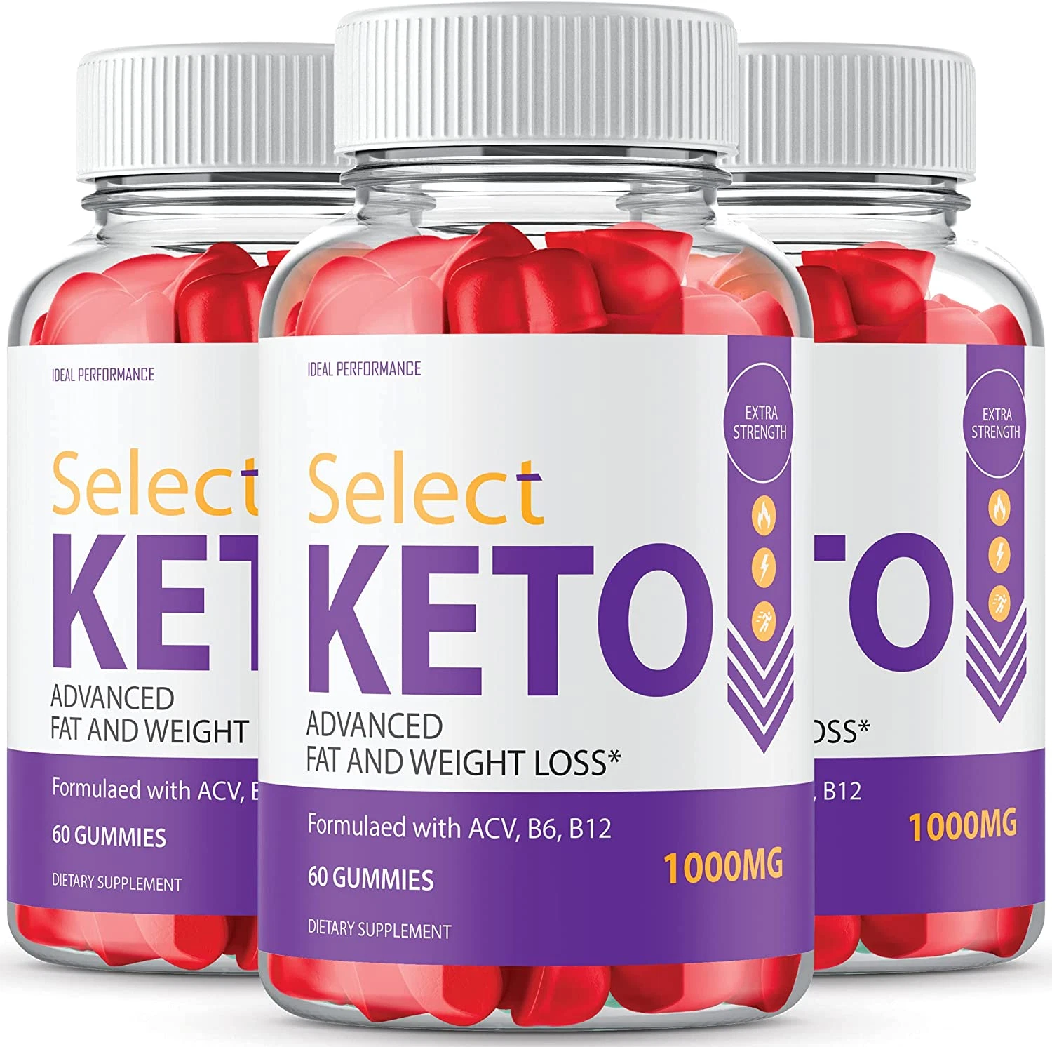 Select Ketos Gummies Ketos Select ACV Ketos Gummies Supplement (180 Gummies)