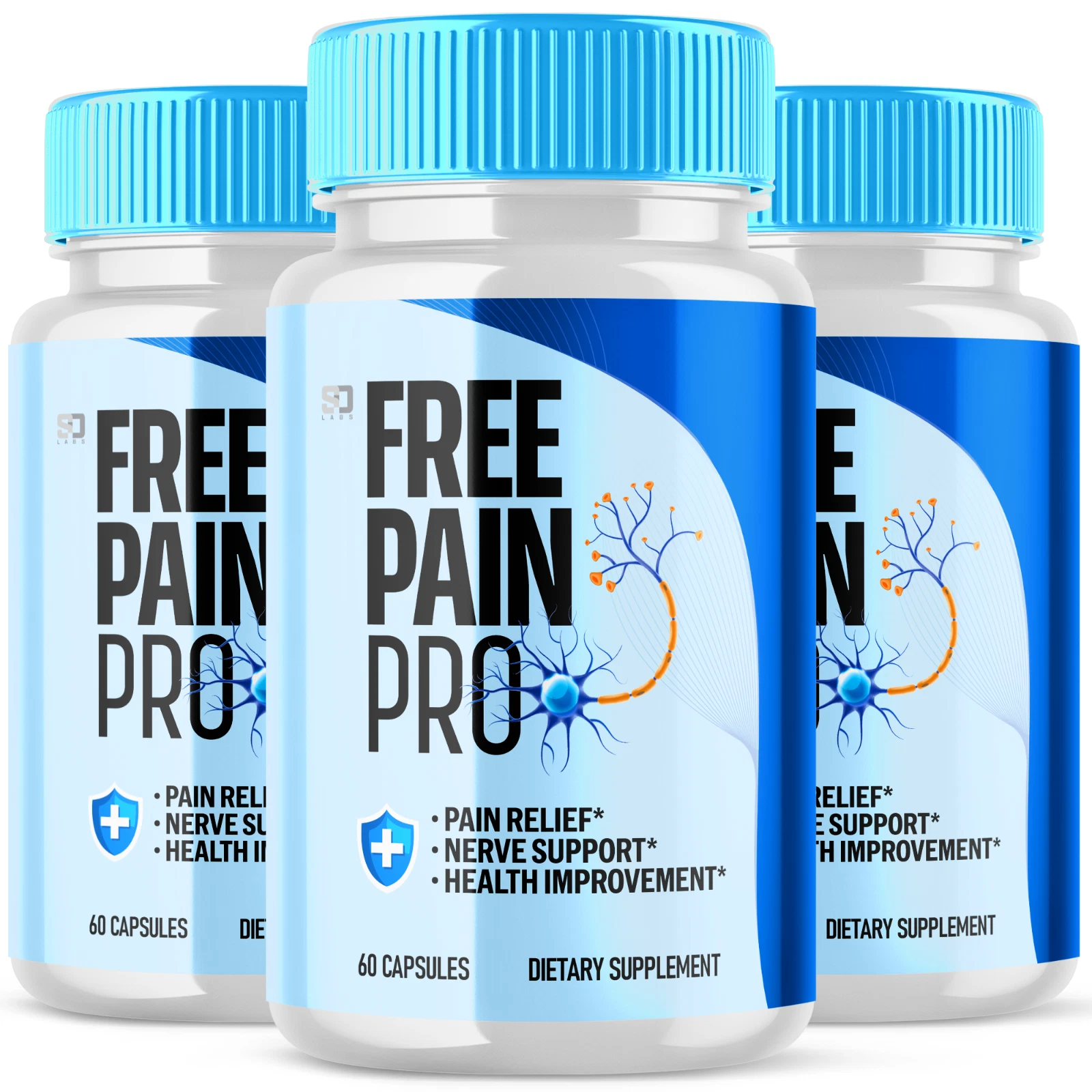 Free Pain Pro - Advanced Nerve Support Supplement - 3 Pack