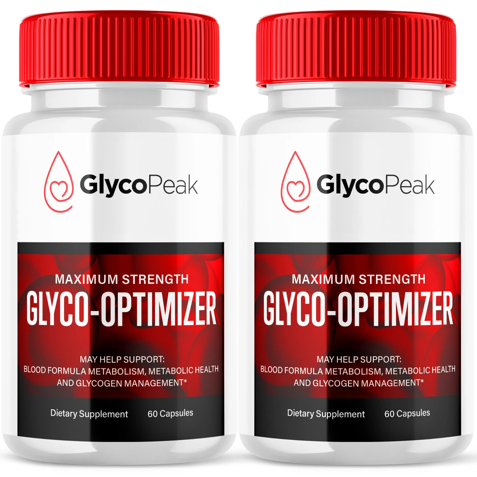 Glyco Peak Advanced Formula Blood Support Balance Supplement 120 Capsules