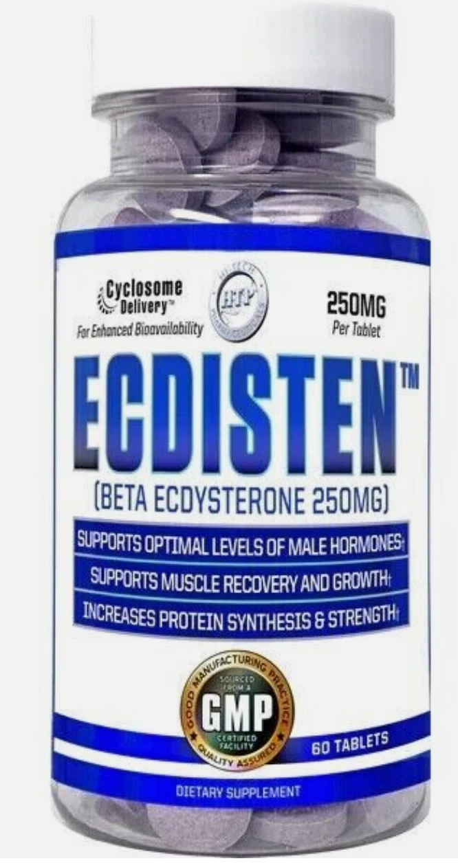 Hi-Tech Pharmaceuticals Ecdisten Beta Ecdysterone 250mg Lean Muscle 60 Tablets