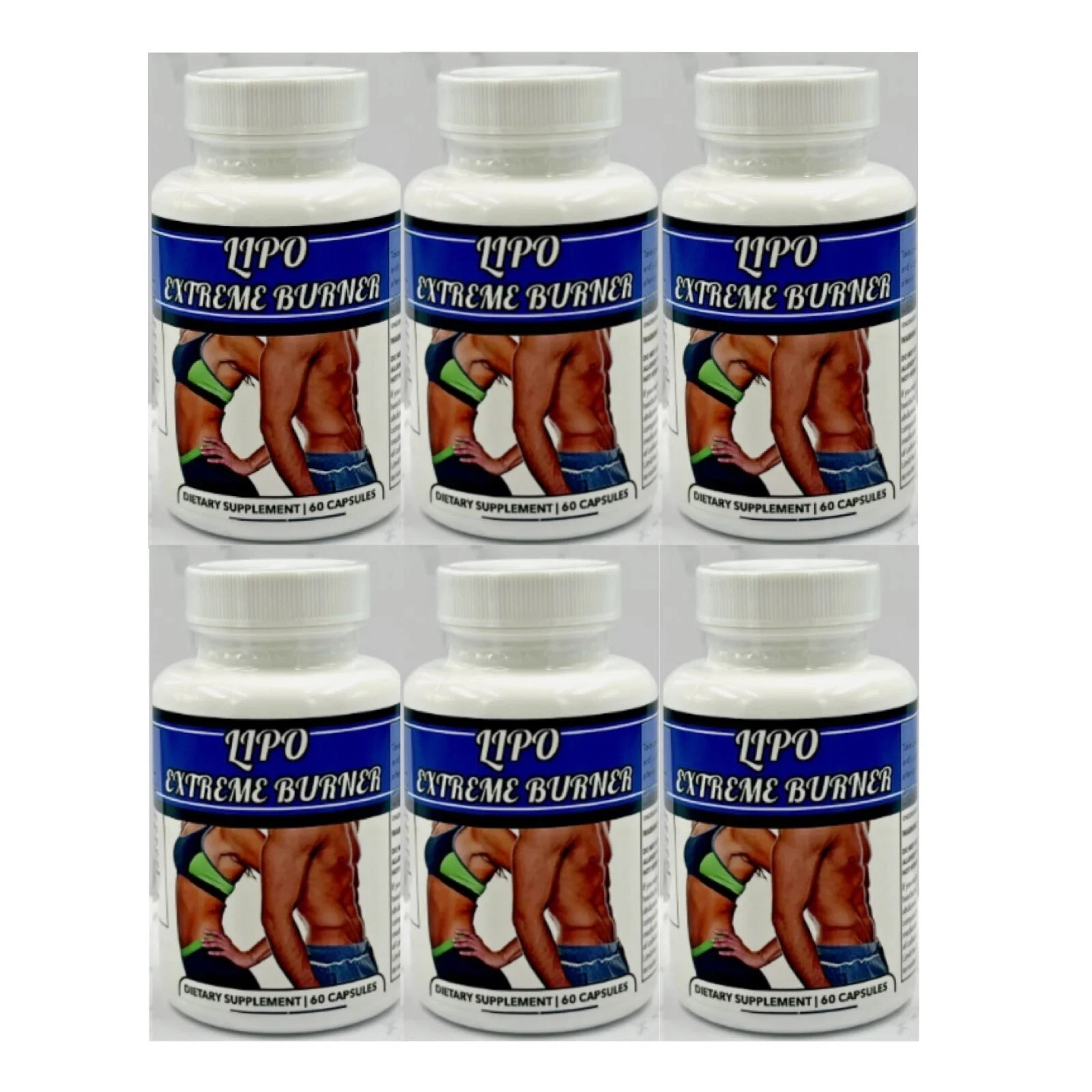 6 LIPO EXTREME BURNER WEIGHT LOSS TUMMY SLIMMING FAT REDUCTION PILLS WHOLESALE