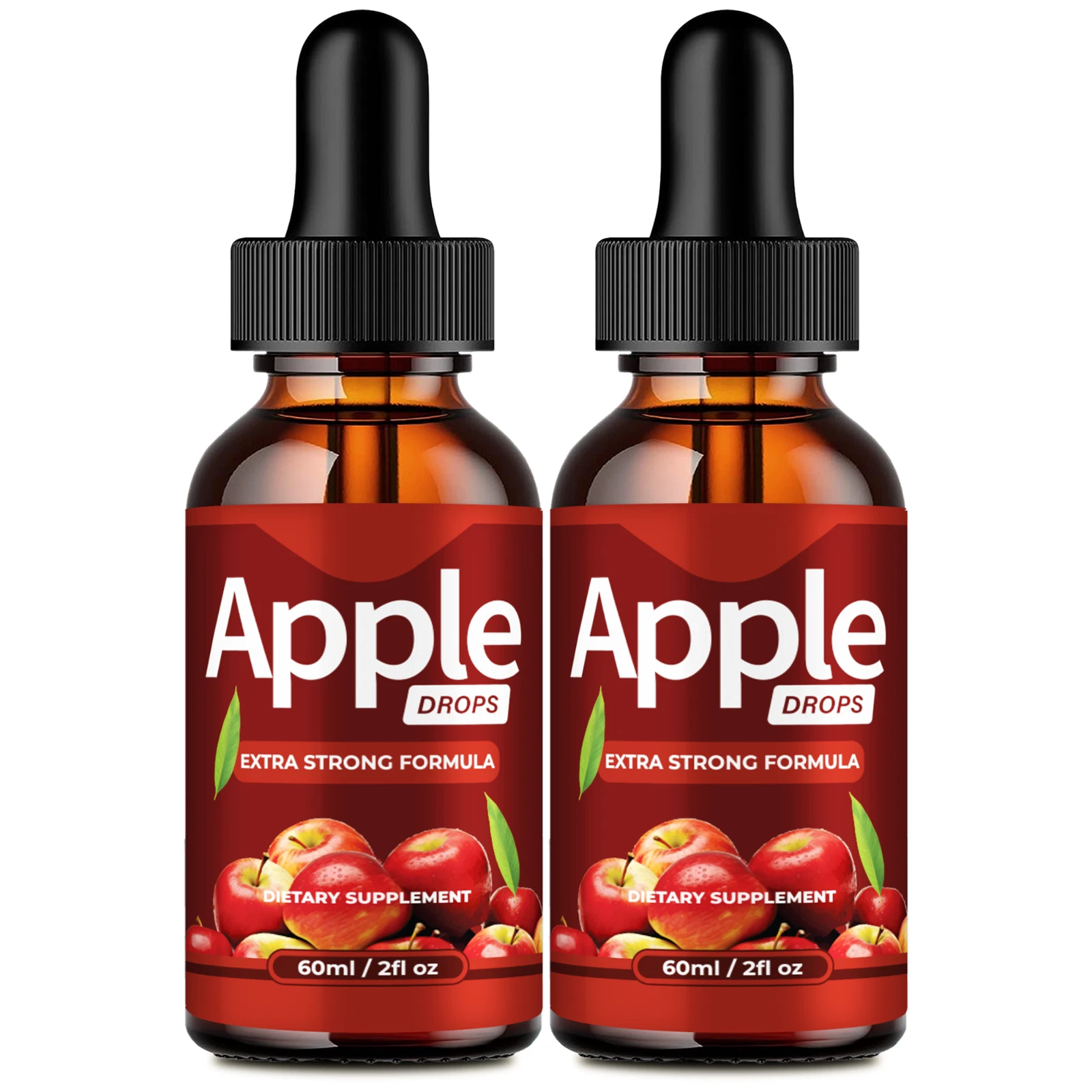 (2 Pack) Apple Drops Advanced Weight Loss, Apple Drops for Energy & Fat Burning